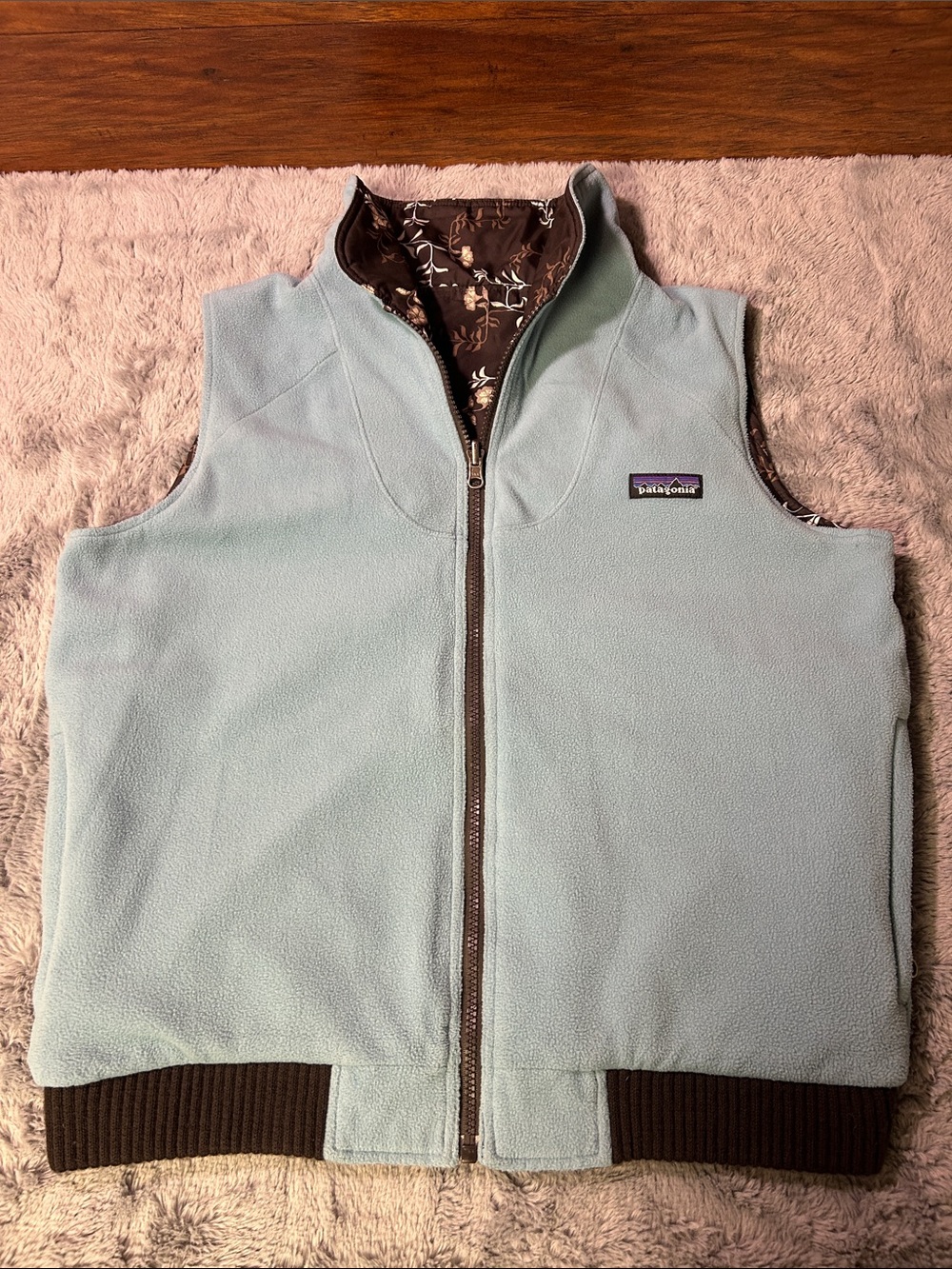 Patagonia Reversible Fleece Vest Women’s S